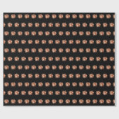 Wasserfarben Herbst Elegance - Geschenkpapier (Flach)