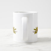 Wasserfarben Herbst Ernte Pumpkins Jumbo-Tasse (Rückseite)