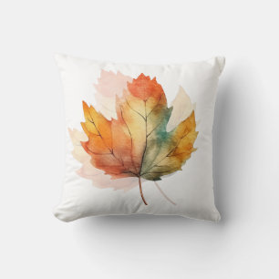 Wasserfarben Herbstleaf-Kissen Modernes Dekor Kissen