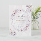 Wasserfarben Herd Blütendusche einladen (Stehend Vorderseite)