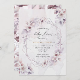 Wasserfarben Herd Blütendusche einladen