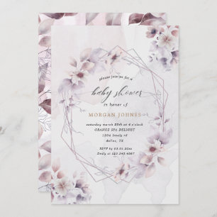 Wasserfarben Herd Blütendusche einladen