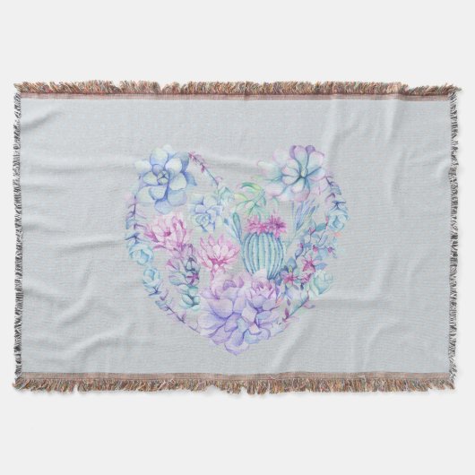 Wasserfarben - Herz Decke (Vorderseite)