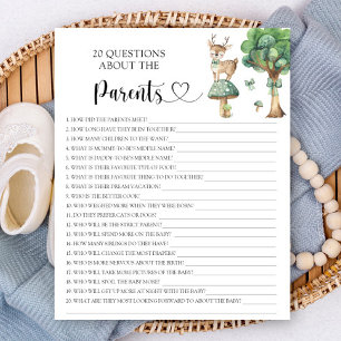 Wasserfarben-Hirsch - Spiele über die Eltern