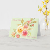 Wasserfarben-Hochzeit Save the Date Karte (Gelbe Blume)