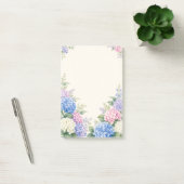 Wasserfarben-Hortensien-Garten Post-it Klebezettel (Büro)