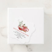 Wasserfarben-Hot-Schokolade-Bombe: Anhänger (Beispiel)