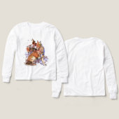 Wasserfarben Howling Coyotes Animal Nature Art Bab (Design Vorderseite & Rückseite)