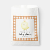 Wasserfarben-HühnerBaby-Dusche Geschenktütchen (Vorderseite)