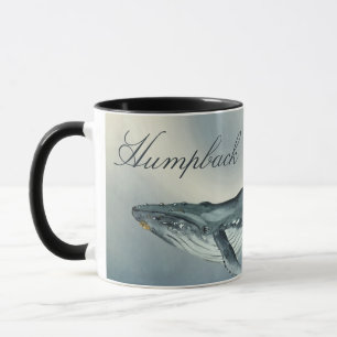 Wasserfarben-Humpbackwal, Megaptera Novaeangliae Tasse