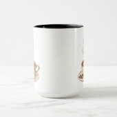 Wasserfarben-Illustration Kaffeetasse | Tassen und (Zentrum)