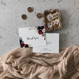 Wasserfarben Illustriert Fall Florflache Hochzeit Dankeskarte