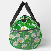Wasserfarben in einem grünen Feld Duffle Bag (Rechts)