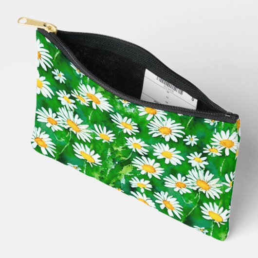 Wasserfarben in einem grünen Feld Zubehörtasche (Offen)