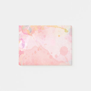 Wasserfarben in Pasteten Post-it Klebezettel