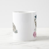 Wasserfarben Jumbo-Tasse (Vorderseite)