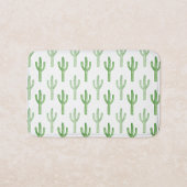 Wasserfarben-Kaktusmuster Badematte