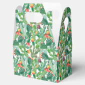 Wasserfarben-Kaktusmuster Geschenkschachtel (Geöffnet)