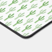 Wasserfarben-Kaktusmuster Schreibtischunterlage (Ecke)