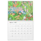 Wasserfarben Kalender (Feb 2027)