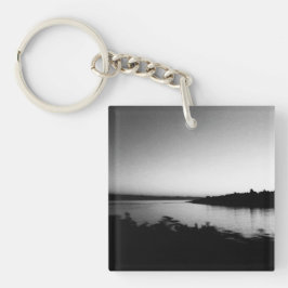 Wasserfarben Kanada Schwarz-Weiß-Fotografie Schlüsselanhänger