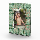 Wasserfarben-Kiefer-Grenze Fotoblock (Rechts)