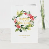 Wasserfarben-Kiefer und Heiliger Kranz-Glück Neues (Vorderseite)