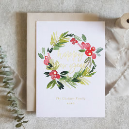 Wasserfarben-Kiefer und Heiliger Kranz-Glück Neues