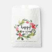 Wasserfarben-Kiefer und Heiliger Kranz-Glück Neues Geschenktütchen (Vorderseite)