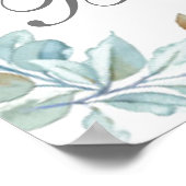 Wasserfarben Kinderdusche Foto Prop Poster (Ecke)