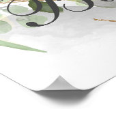 Wasserfarben Kinderdusche Foto Prop Poster (Ecke)