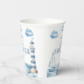 Wasserfarben-Kinderdusche Pappbecher (Rechts)