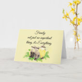 Wasserfarben-Kingbird Inspiration Karte (Gelbe Blume)