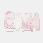 Wasserfarben-Kirschblossom Es ist eine Girl-Baby-D Geschenkschachtel (Ungefaltet)