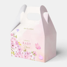 Wasserfarben-Kirschblossom Es ist eine Girl-Baby-D