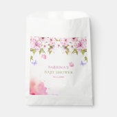 Wasserfarben-Kirschblossom Es ist eine Girl-Baby-D Geschenktütchen (Vorderseite)