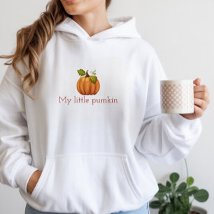 Wasserfarben kleine Kürbisparei Thanksgiving Hoodie