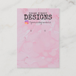 Wasserfarben-Kontrollkarte Visitenkarte