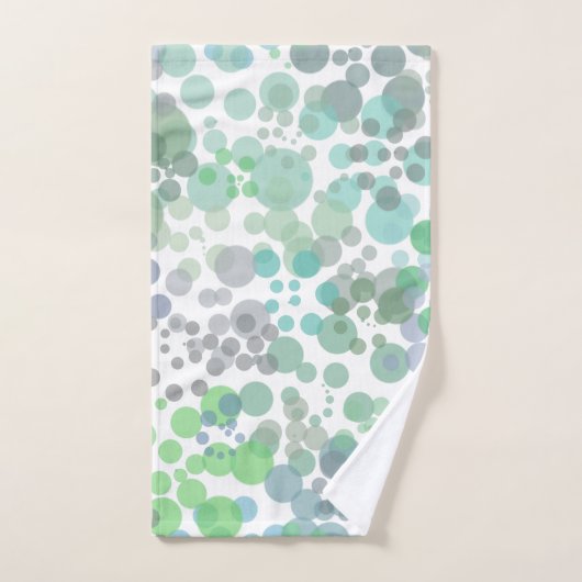 Wasserfarben-Kunst im Wasser Badhandtuch Set (Handtuch)