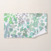 Wasserfarben-Kunst im Wasser Badhandtuch Set (Handtuch)