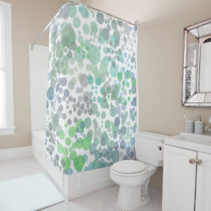 Wasserfarben-Kunst im Wasser Duschvorhang