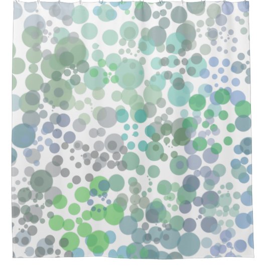 Wasserfarben-Kunst im Wasser Duschvorhang (Vorderseite)