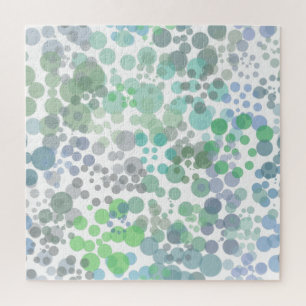 Wasserfarben-Kunst im Wasser Puzzle