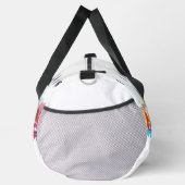 Wasserfarben Kunst, Liebe Paris Eiffelturm Duffle Bag (Rechts)