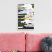 Wasserfarben-Lacrosse-Sticks Leinwanddruck (Insitu (Wohnzimmer))