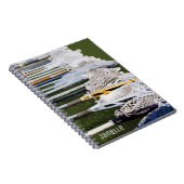 Wasserfarben-Lacrosse-Sticks Notizblock (Rechte Seite)