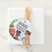 Wasserfarben Land Stiefel Pferdefarm Rodeo Party Geschenkanhänger (Beispiel)