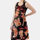 Wasserfarben-Lebkuchen-Muster Schürze (InSitu)