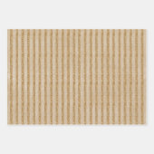 Wasserfarben-Lebkuchen Weihnachten Geschenkpapier Set (Vorderseite 3)