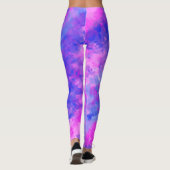 Wasserfarben Leggings (Rückseite)